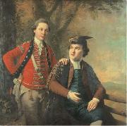 royal academy, Double portrait of General Richard Wilford of the British Army and his contemporary Sir Levett Hanson